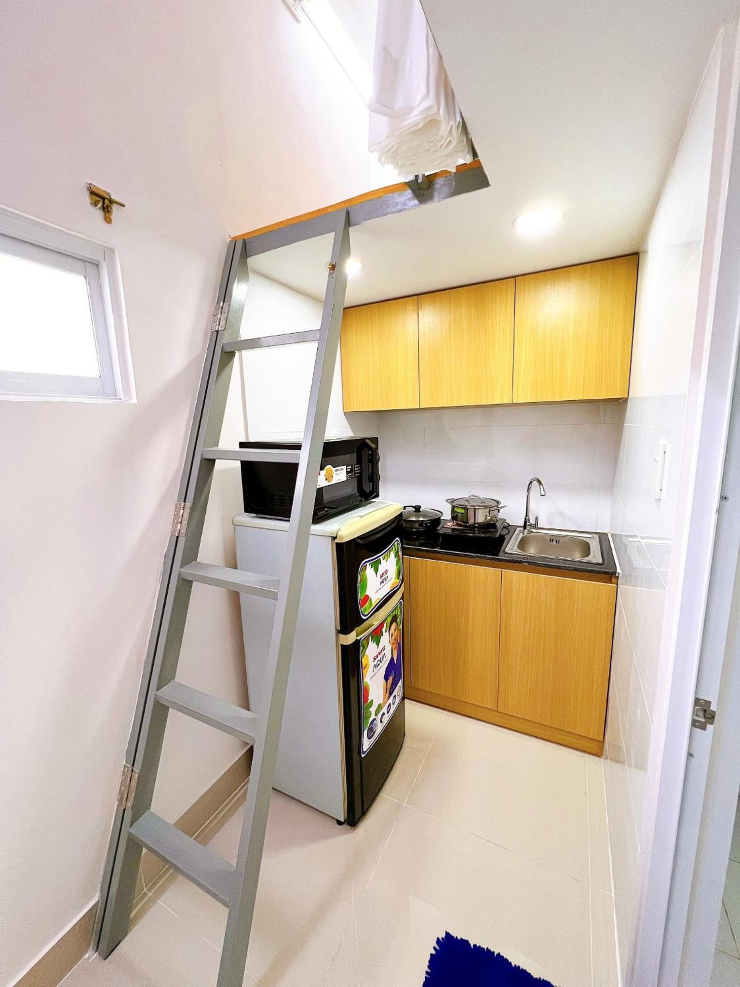 Lucky Hotel Apartment โฮจิมินห์ซิตี้ ภายนอก รูปภาพ