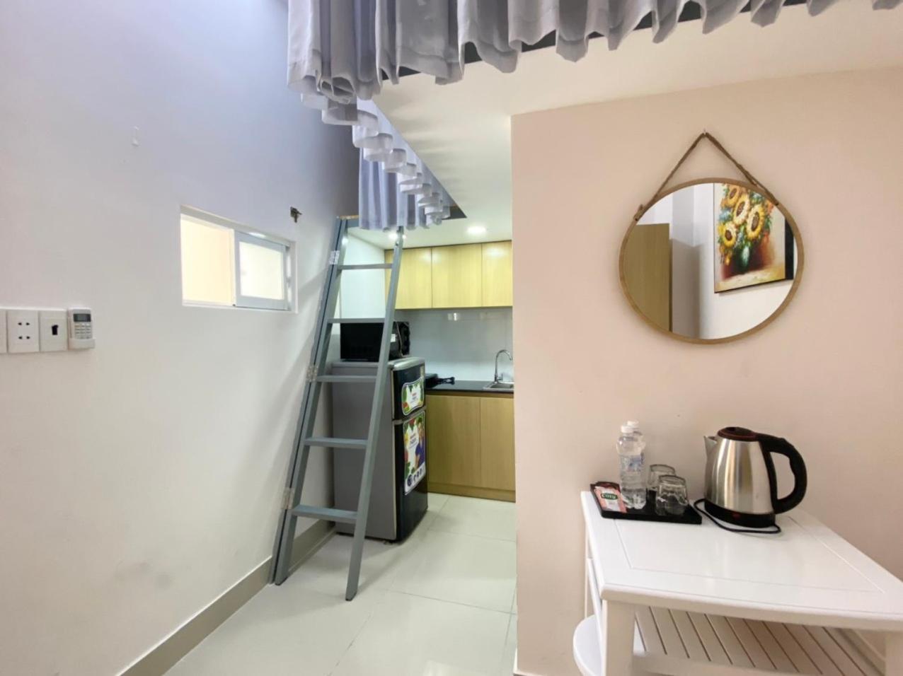 Lucky Hotel Apartment โฮจิมินห์ซิตี้ ภายนอก รูปภาพ