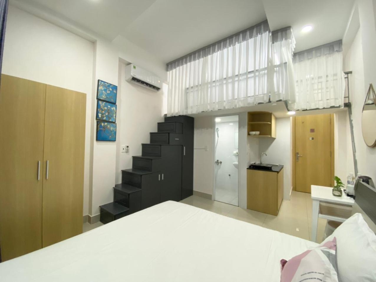 Lucky Hotel Apartment โฮจิมินห์ซิตี้ ภายนอก รูปภาพ